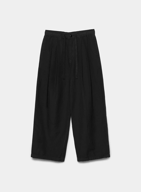 Брюки MAHARISHI 6081 Hemp Pleated Track Black