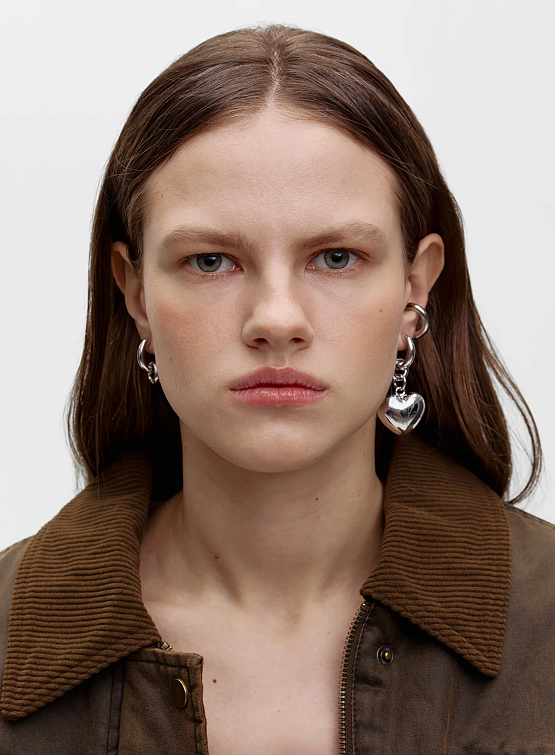 Серьги OMUT Solo Heart