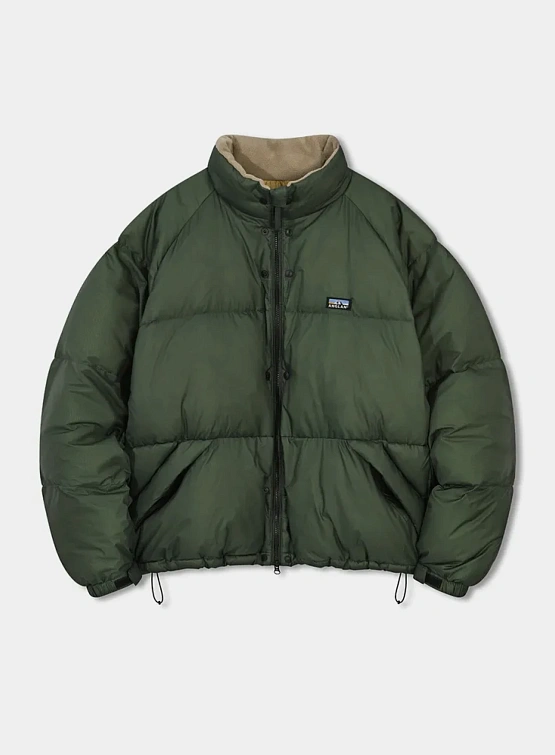 Пуховик ANGLAN Billow Snap Down Jacket Khaki