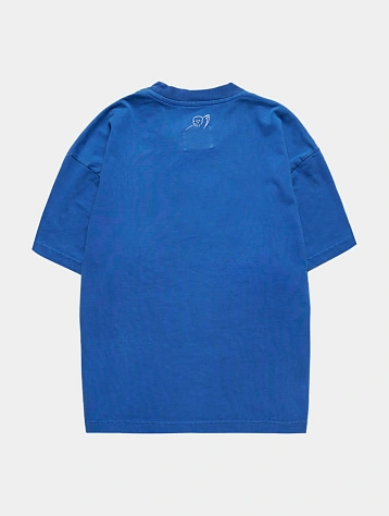 Футболка WARREN LOTAS Skull Executioner T-Shirt Blue