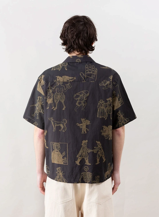 Рубашка Heresy Woodcut Black