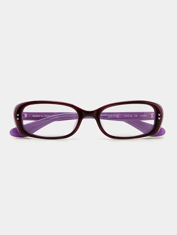 Очки Bonnie Clyde Rodeo Purple & Clear Lens
