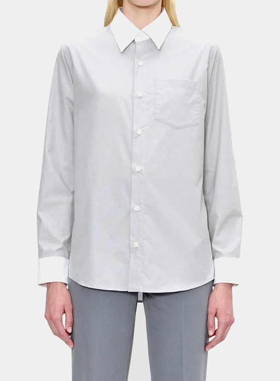 Женская рубашка A.P.C. Yuna Light Grey
