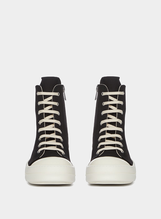 Кеды RICK OWENS Drkshdw Sneaks Black/Milk/Milk