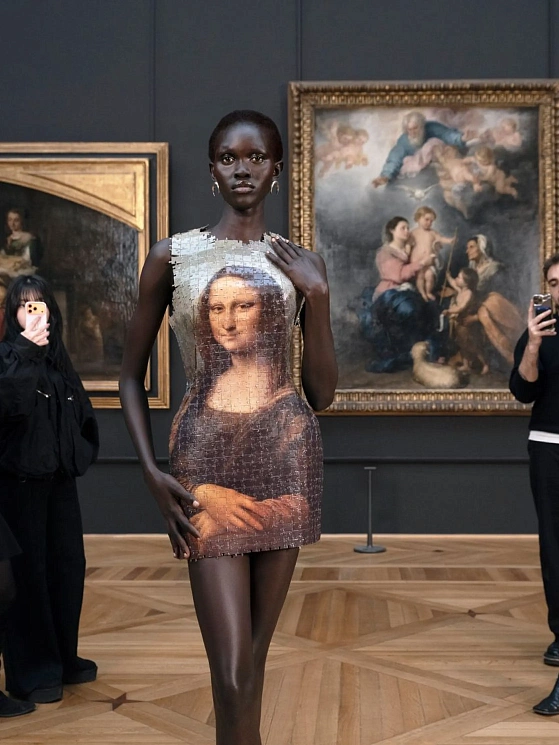 Полумесяц над Лувром: Marine Serre FW’26