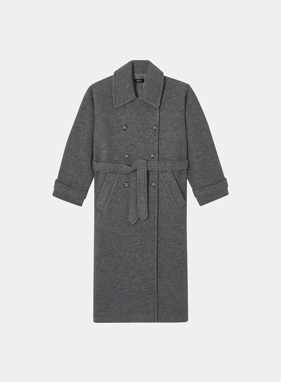 Женское пальто A.P.C. Lea Coat Gray