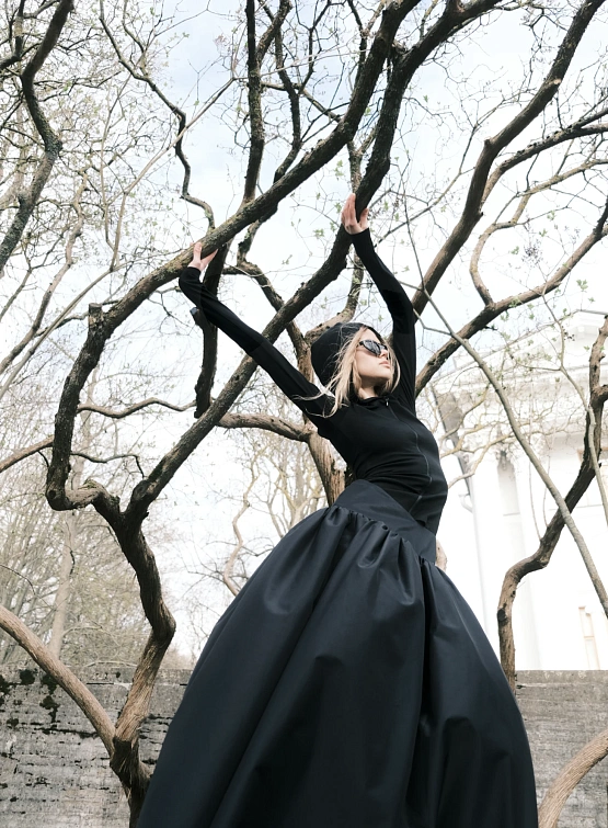 Женская юбка YUME YUME Puffy Skirt Waterproof Black