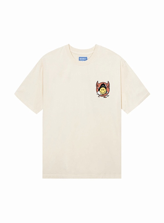 Футболка MARKET Smiley Inner Peace Ecru