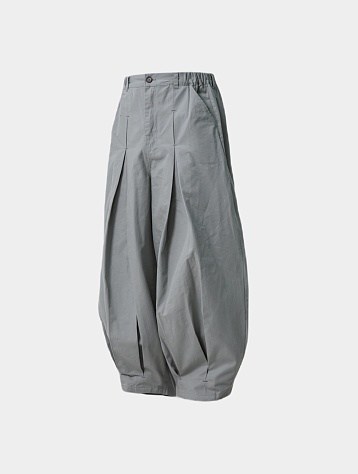 Брюки ANGLAN Unbalance Long Tuck Pants Grey