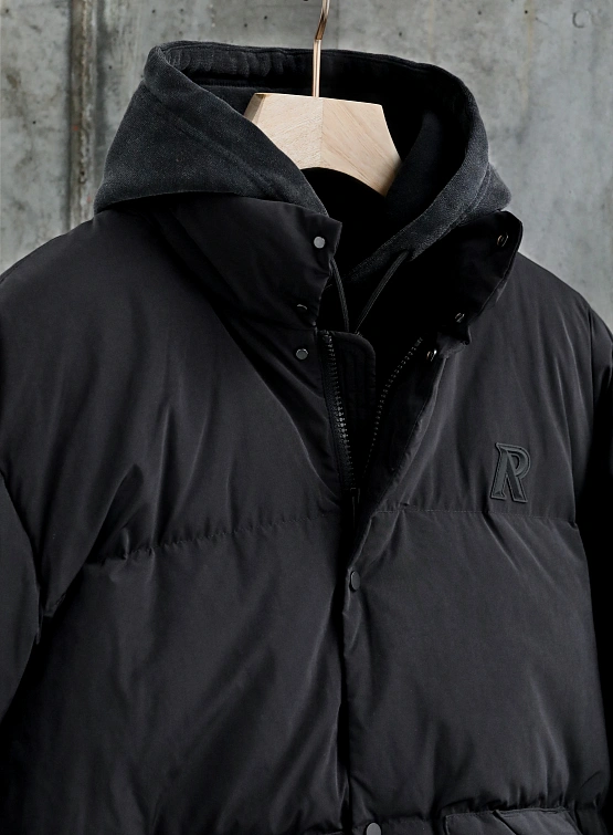 Пуховик Represent Clo Puffer Jacket Jet Black