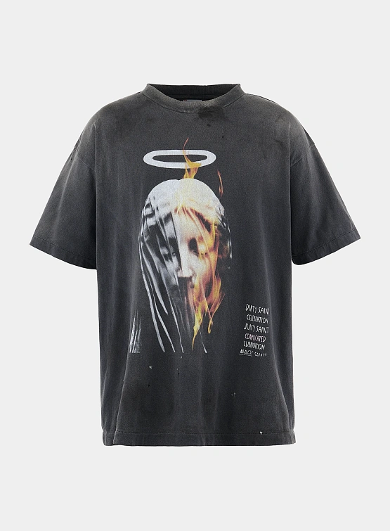Футболка SAINT MXXXXXX SS Tee Devil Daddy Black