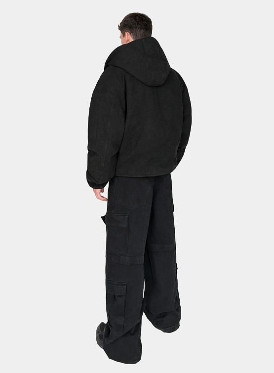 Джинсы XSAI Cargo Jeans Washed Black