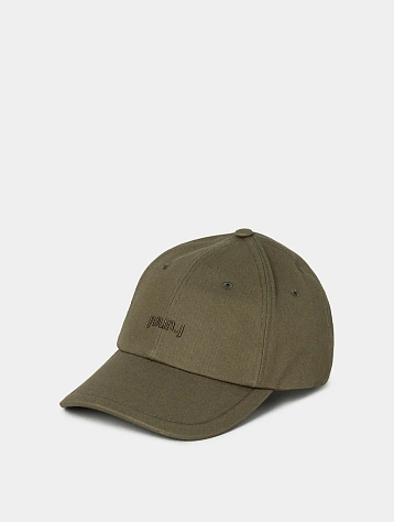 Кепка JUUN.J Cotton Ball Cap Khaki