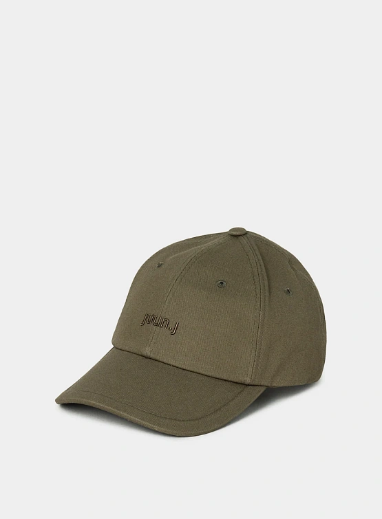 Кепка JUUN.J Cotton Ball Cap Khaki