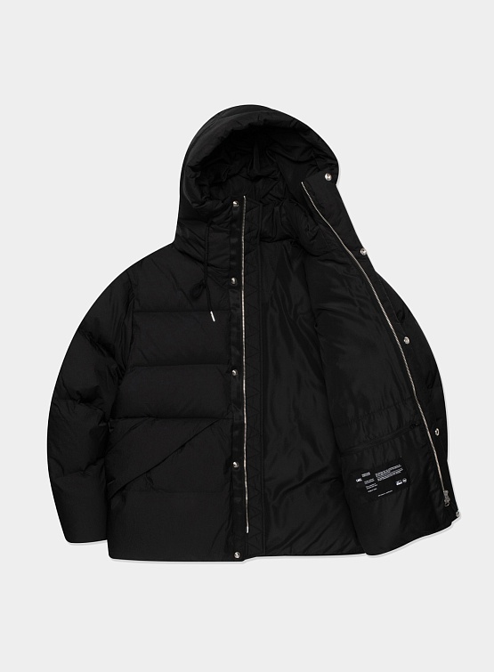 Пуховик LMC Hooded Puffer Duck Down Parka Black