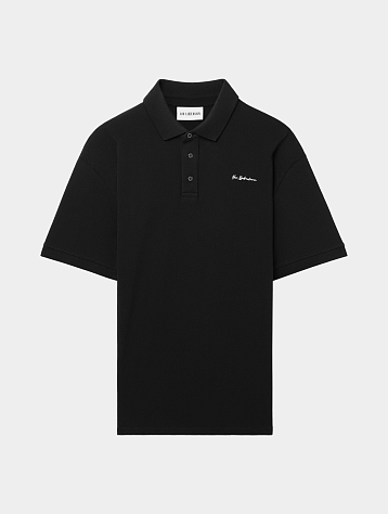 Футболка Han Kjøbenhavn Pique Polo Tee Black