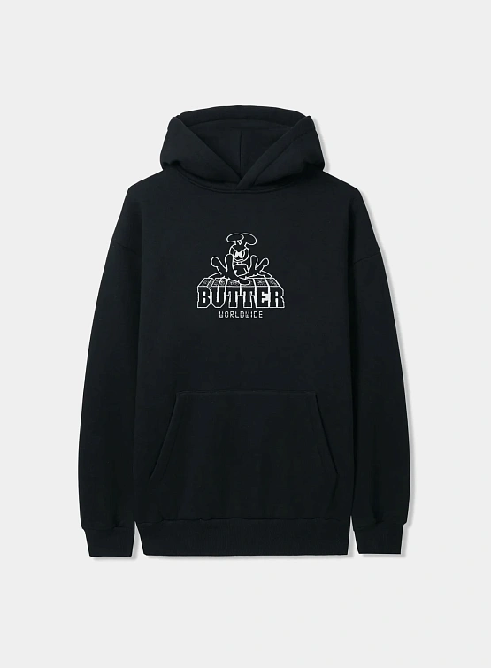 Худи Butter Goods Alien Pullover Black