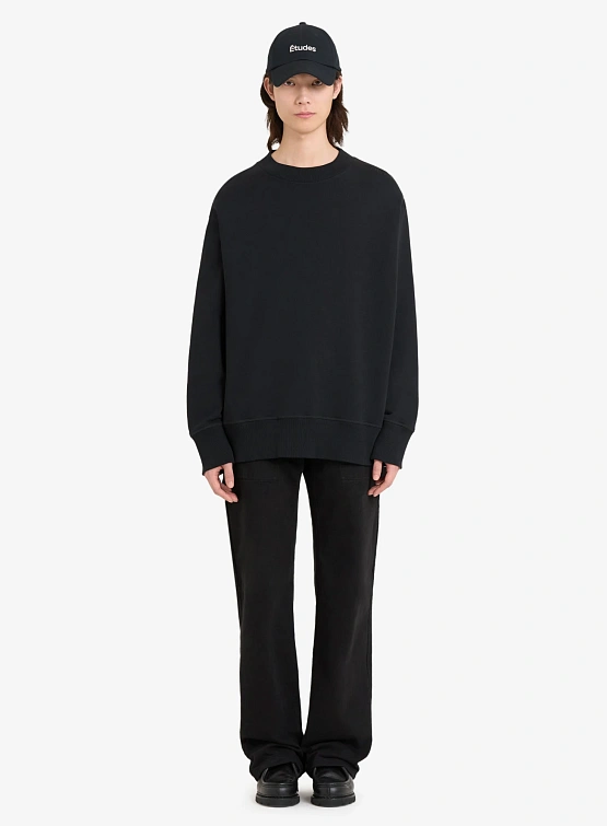 Свитшот Études Relax Crewneck Black
