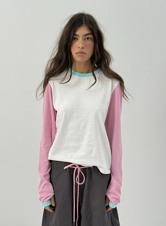 Лонгслив Siniy Vsadnik Zephyr LS Tee White/Tiffany