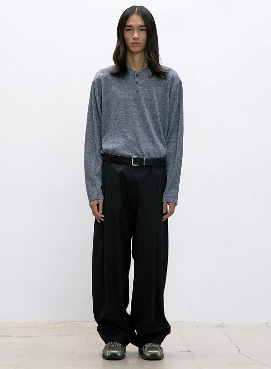 Брюки COOR Essential Wool Trousers Black