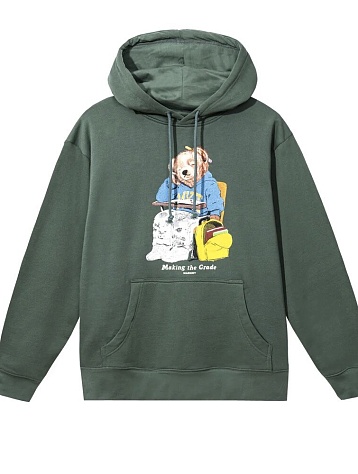 Худи MARKET Making the Grade Bear Washed Black