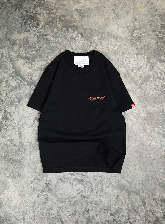 Футболка Jungles Jungles Spiraling SS Tee Black