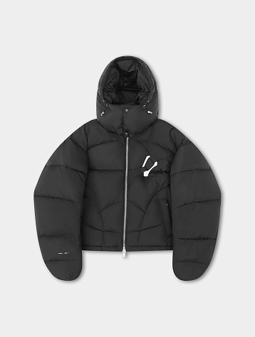 Пуховик HELIOT EMIL Abstract Down Puffer Black