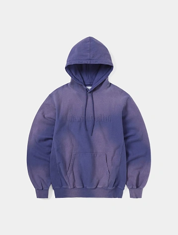 Худи thisisneverthat Faded Embroidery Hoodie Purple