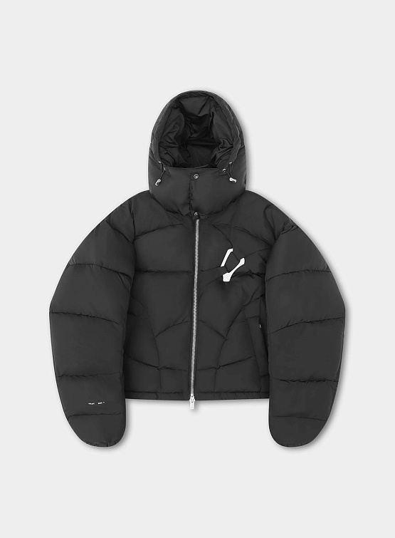 Пуховик HELIOT EMIL Abstract Down Puffer Black