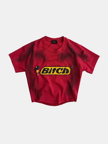 Футболка MADFRENZY Bitch Red