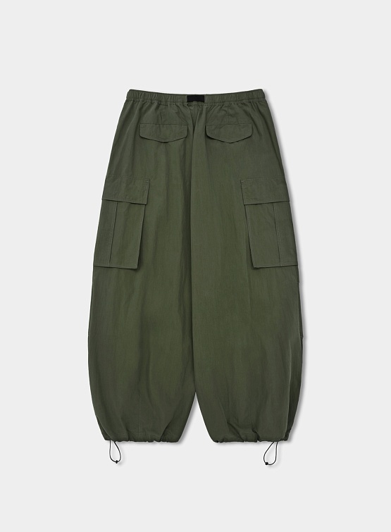 Брюки ANGLAN CN Belt Cargo Balloon Pants Khaki