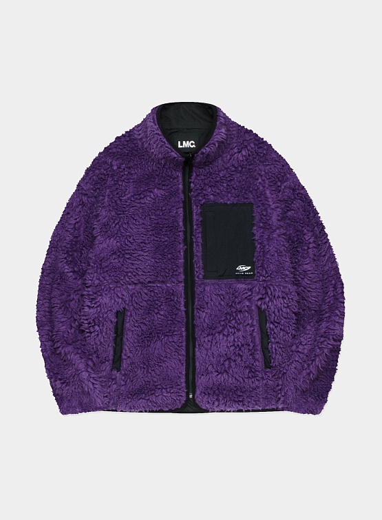 Флисовая куртка LMC Active Gear Sherpa Fleece Jacket Purple