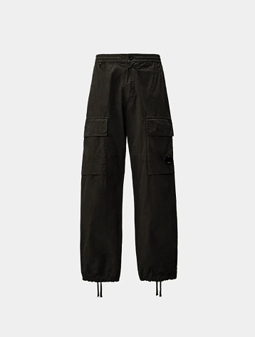 Брюки C.P. Company Microreps Boxy Cargo Black
