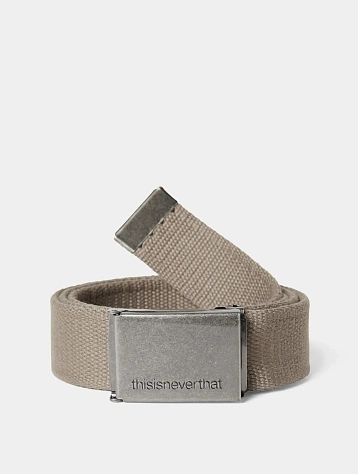 Ремень thisisneverthat Web Belt Beige