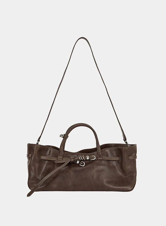 Женская сумка MARGESHERWOOD Grandma Used Washed Brown Pullup