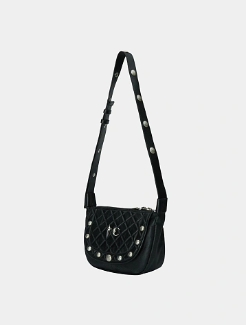 Сумка Thug Club Chopper Quilted Mini Messenger Black