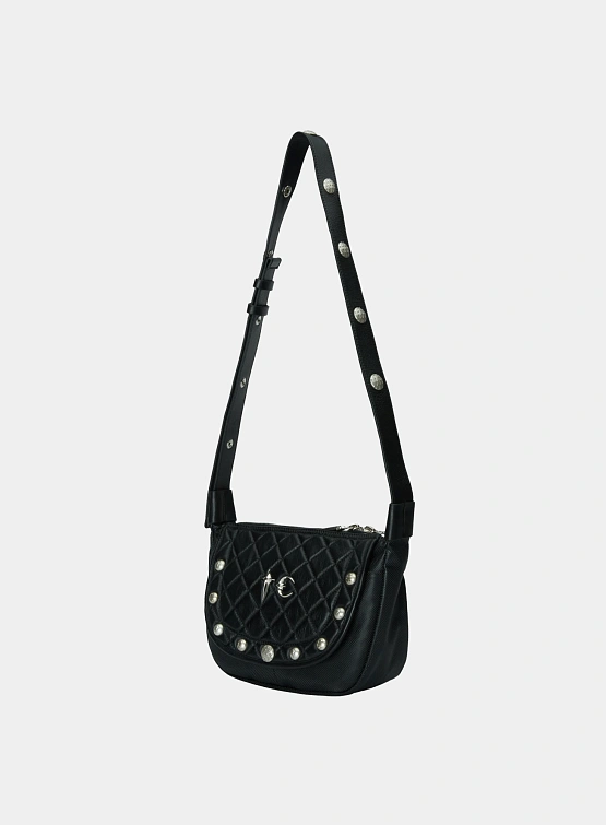Сумка Thug Club Chopper Quilted Mini Messenger Black