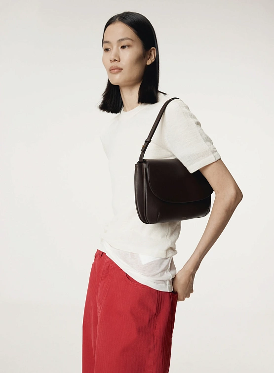 Женская футболка Recto RC Embroidery Sheer Knit Cream