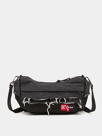 Сумка Diesel Destroyed Denim Cordura® Black