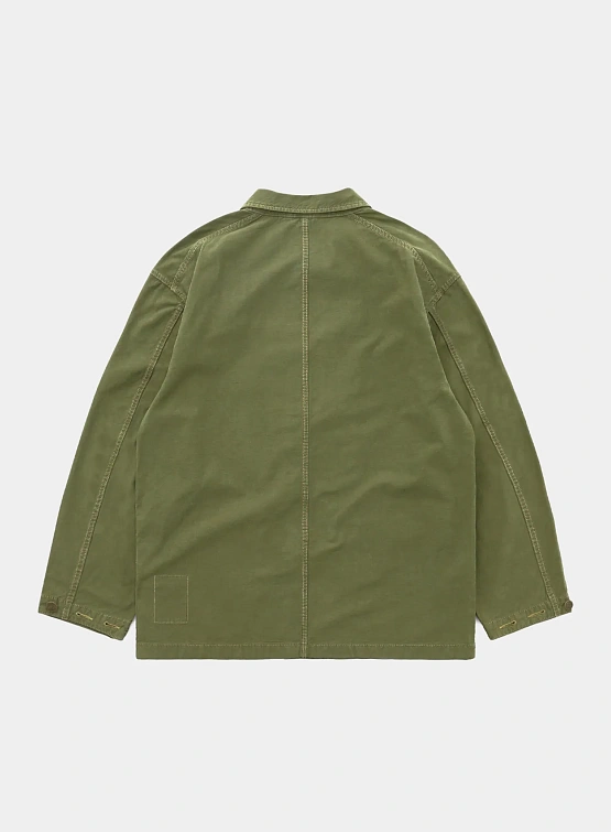 Овершот Adsum + Khakis Chore Jacket Olive Green