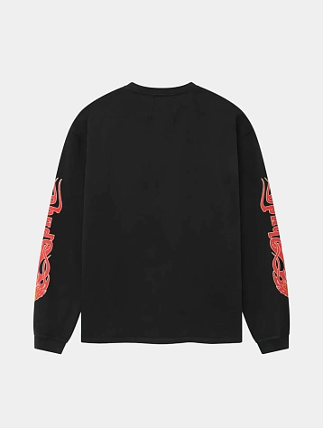Лонгслив RHUDE Mesa Stallion Vintage Black/Red/Yellow