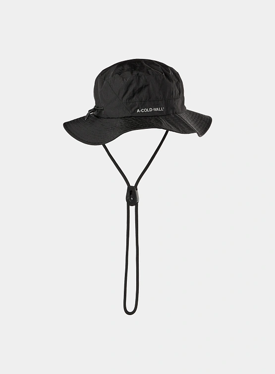 Панама A-COLD-WALL* Utile Drawstring Bucket Hat Onyx