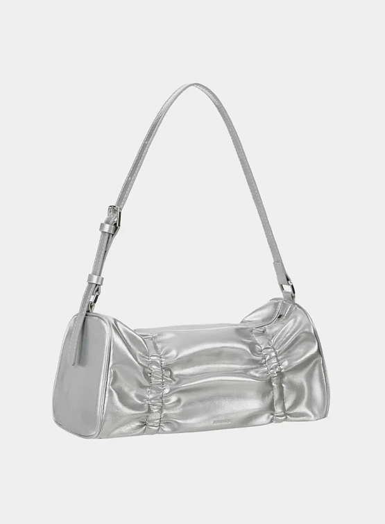 Женская сумка STAND OIL Pleats Silver