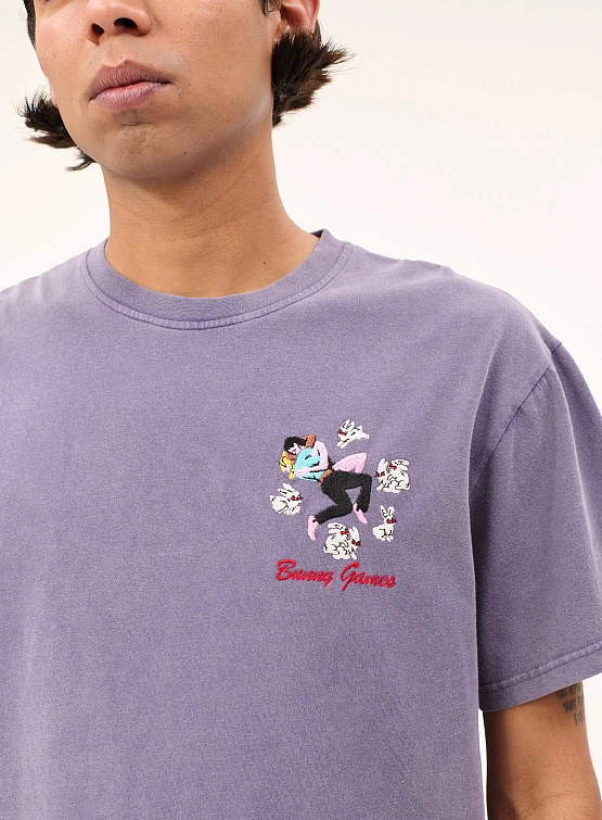 Футболка Carne Bollente Bunny Games Off Lavender