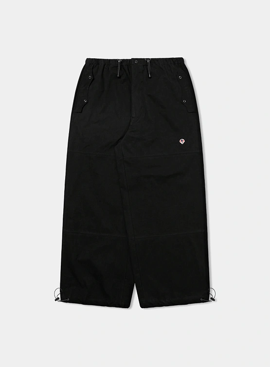 Брюки ANGLAN Advance Wappen String Panel Pants Black