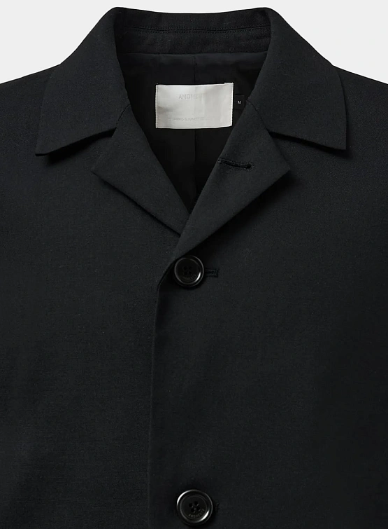 Пиджак AMOMENTO Oversized Wool Jacket Black