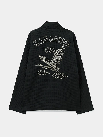 Кимоно MAHARISHI 6241 Embroidered Waffle Black