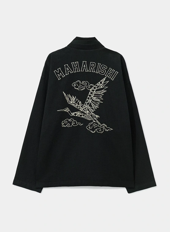 Кимоно MAHARISHI 6241 Embroidered Waffle Black