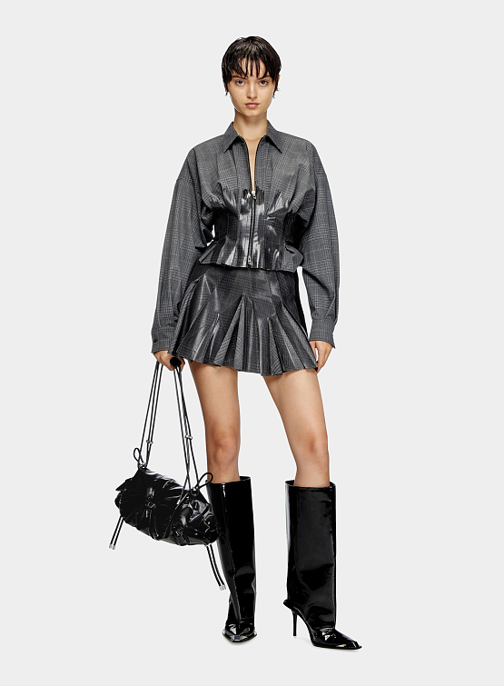 Сумка Diesel Scrunch-D Shoulder M Shoulder Bag Black