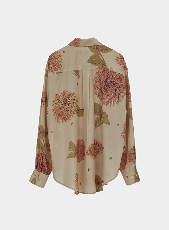 Женская рубашка Recto Bohemian Vintage Flower Printed Blouse